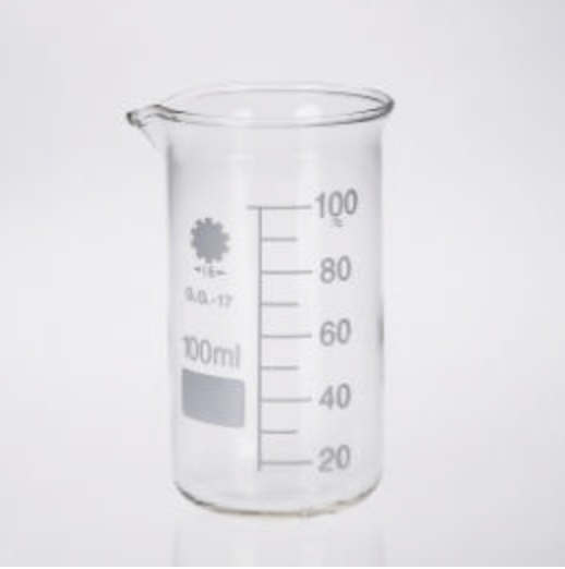 Beaker "High Wall" de 400ml vidrio Borosilicato